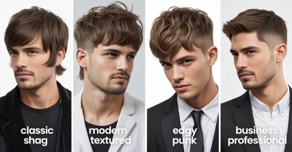 Shag Haircuts Men: Modern Messy Styles