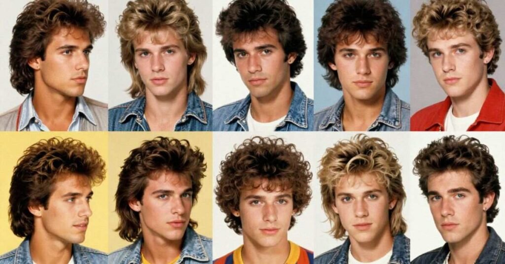 Eighties Mens Hairstyles