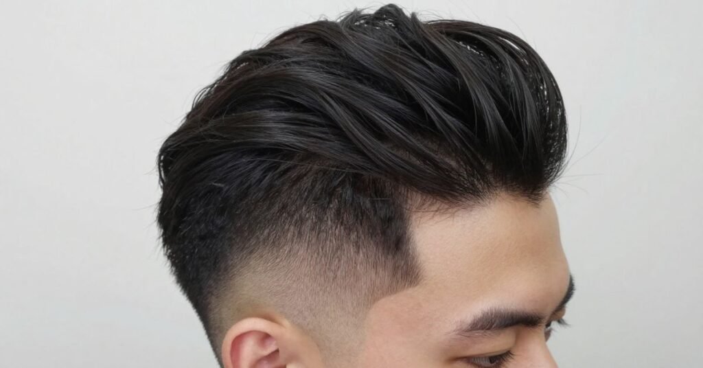 Modern Pompadour Hairstyle Men