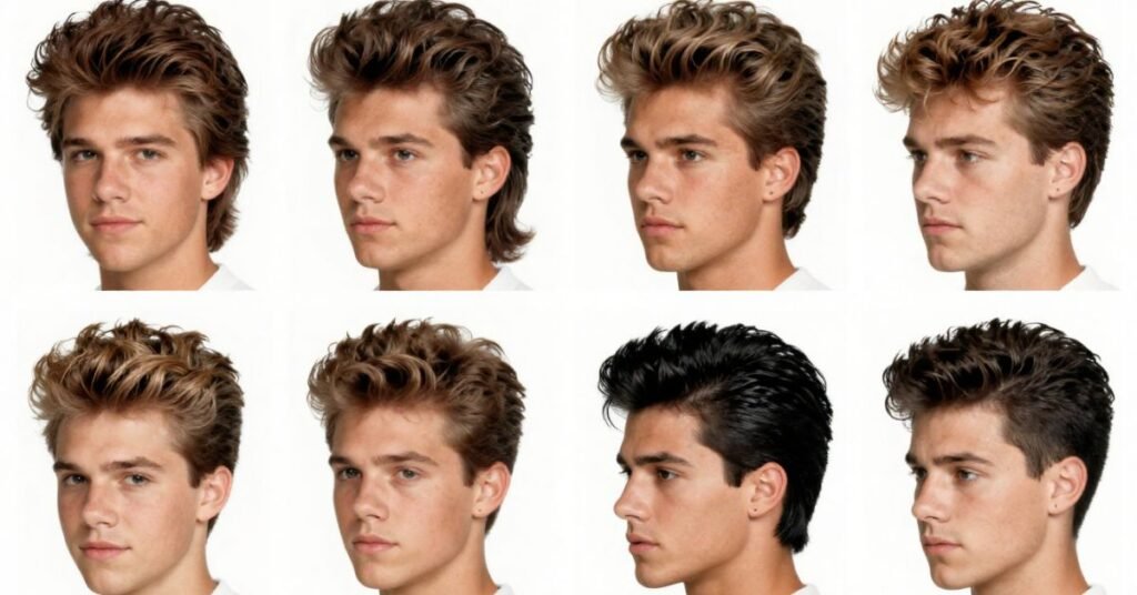 Eighties Mens Hairstyles
