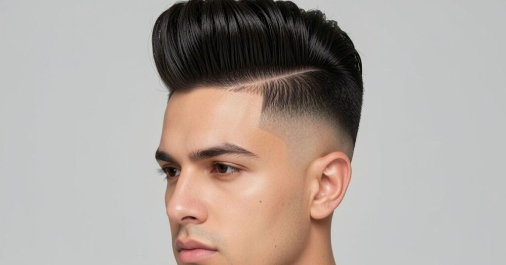 Modern Pompadour Hairstyle Men