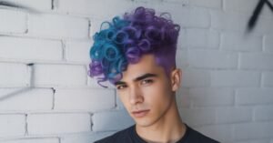 Curly Mohawk Haircut