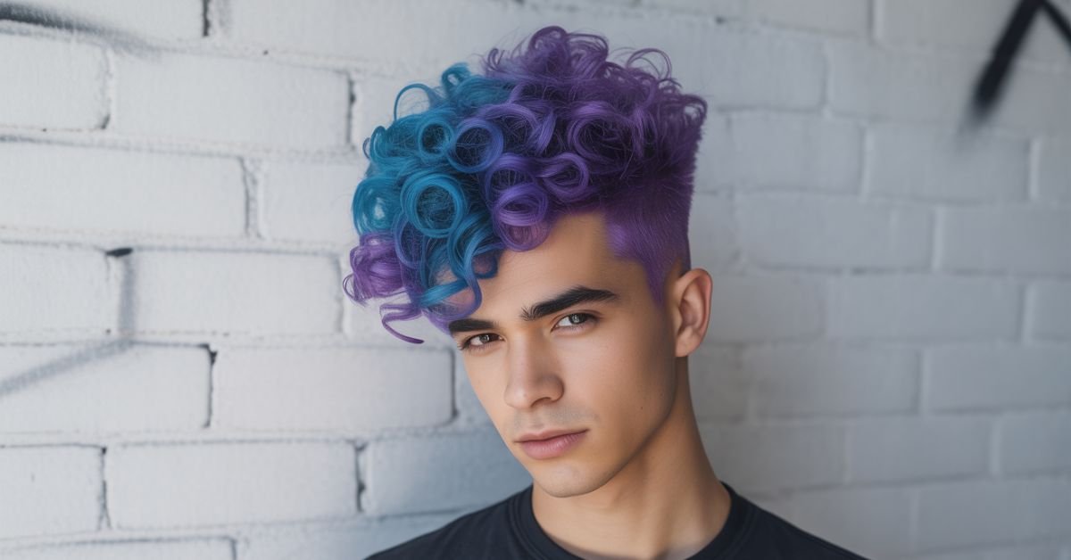 Curly Mohawk Haircut