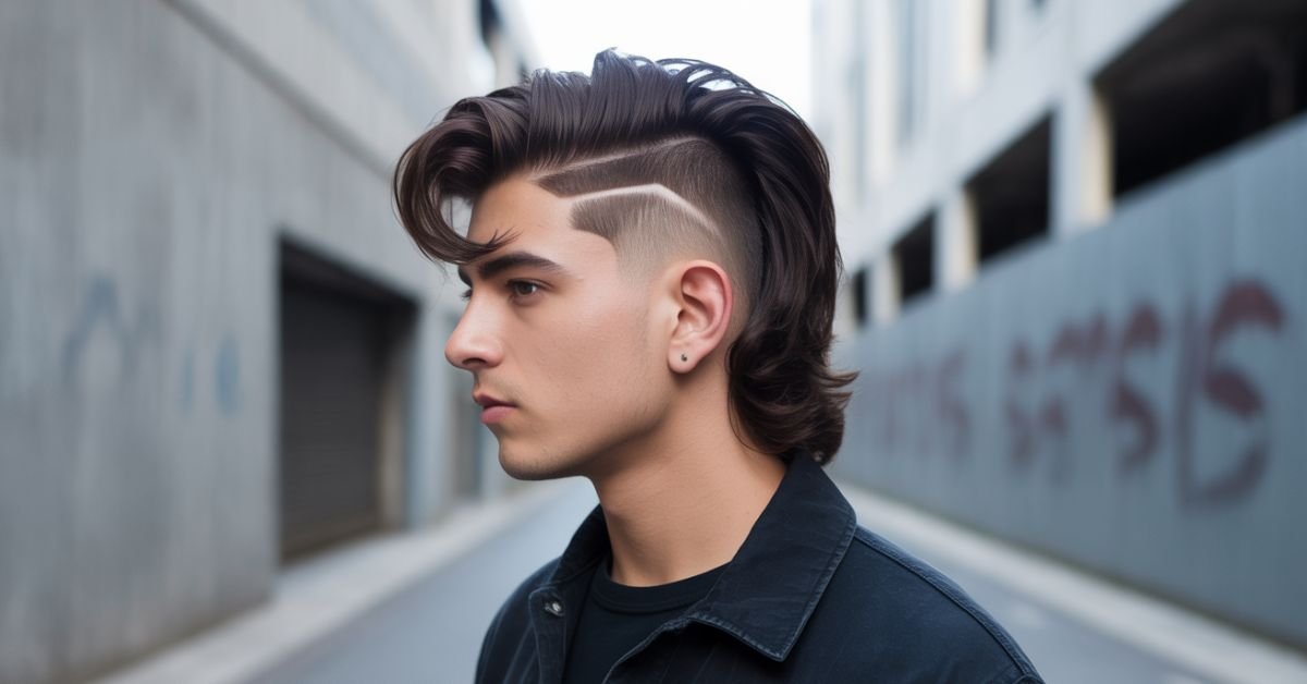 Modern Mullet Burst Fade