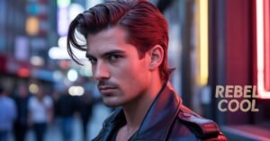 Slicked Back Mullet