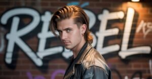 Mens Mullet Hair